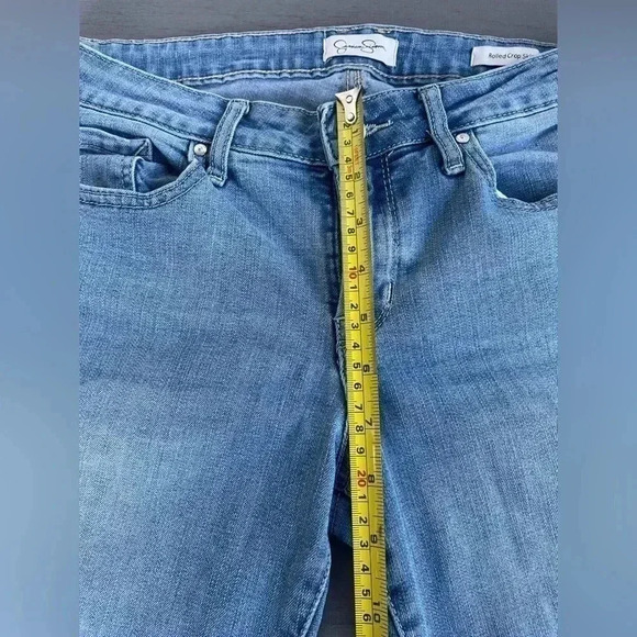 Jessica‎ Simpson Women’s Rolled Crop Skinny Jeans Size 6/28 - Picture 7 of 7